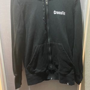 Zipper sweater black